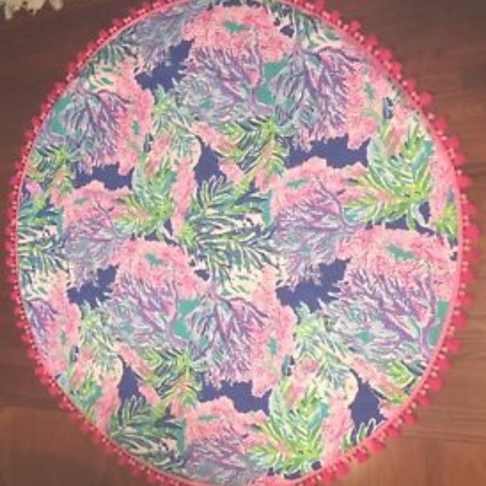 Lilly Pulitzer Round Beach Mat